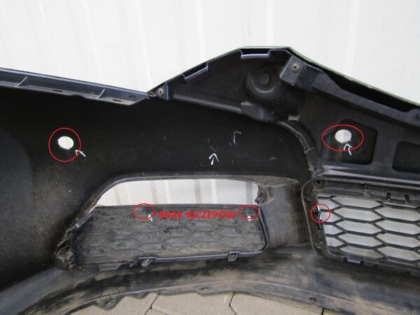 Bumper Honda Civic IX 9 HB 11-14 71101-TUO-ZZ00 Voorbumper KS5711