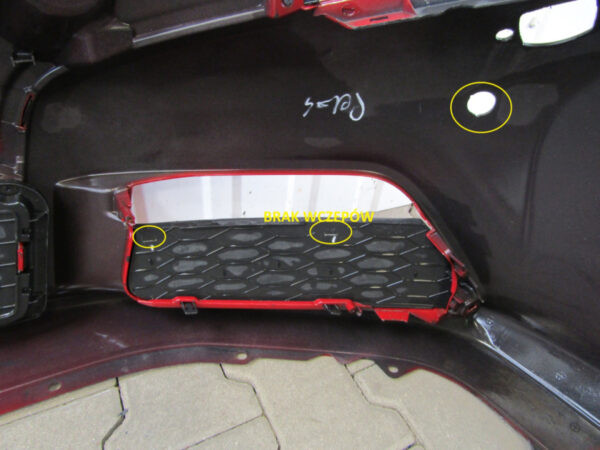 Bumper Honda Civic IX 9 HB 11-14 71101-TUO-ZZ00 Voorbumper KS5715