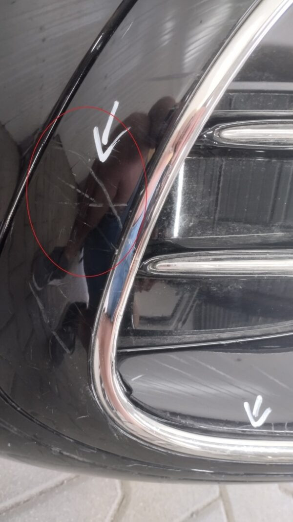 Bumper Mercedes EQS AMG W297 21- A2978852202 Voorbumper MZ2120