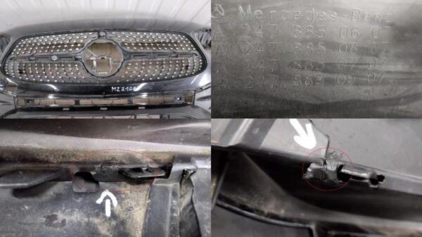 Bumper Mercedes GLA W247 AMG 20- 2478850607 Voorbumper MZ2128