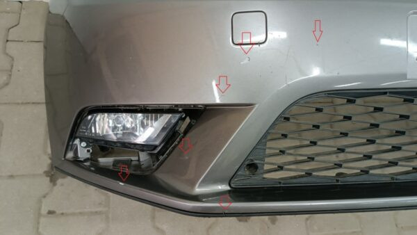 Bumper Seat Leon 3 III 5F0 12-16 5F0807221 Voorbumper HK984