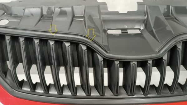 Bumper Skoda Fabia 3 III 6V0 14-18 /+ cover 6V0807221 Voorbumper HK1101