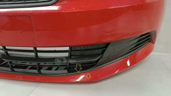 Bumper Skoda Fabia 3 III 6V0 14-18 /+ cover 6V0807221 Voorbumper HK1101