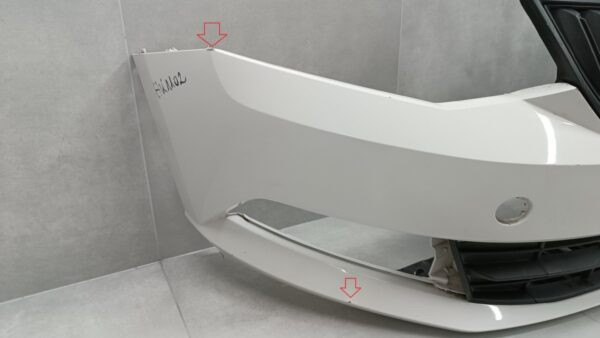Bumper Skoda Fabia 3 III 6V0 14-18 /+ cover  6V0807221 Voorbumper HK1102