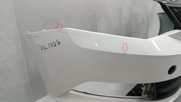 Bumper Skoda Fabia 3 III 6V0 14-18 /+ cover 6V0807221 Voorbumper HK1106