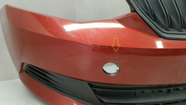 Bumper Skoda Fabia 3 III 6V0 14-18 /+ cover 6V0807221 Voorbumper HK1108