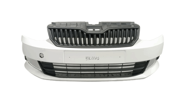 Bumper Skoda Fabia 3 III 6V0 14-18 /+ cover 6V0807221 Voorbumper HK1106
