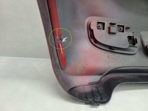 Bumper FIAT 500 S 500S SPORT FACELIFT 07-15 735565271 Achterbumper PJ1469