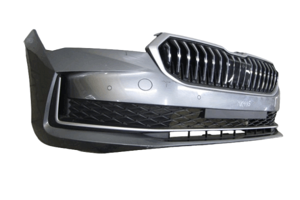 Bumper Skoda Superb 4 IV 23- 4PDC + kabelboom 3P0807221 Voorbumper MK4445
