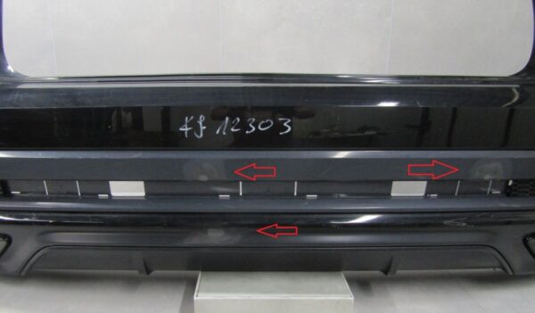 Bumper Audi Q8 S LINE S-Line Sline 4M8 18- 4M8807527D Achterbumper KJ12303