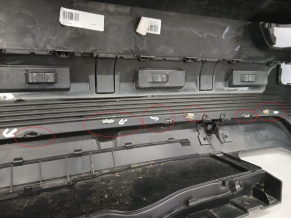 Bumper Citroen DS7 Crossback 17- 9820508777 Achterbumper PJ1654
