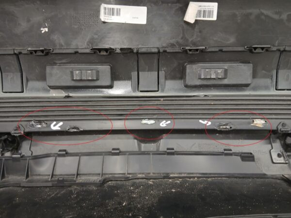 Bumper Citroen DS7 Crossback 17- 9820508777 Achterbumper PJ1654