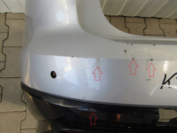 Bumper Volkswagen VW Touareg III R-Line RLINE 760 18-10967200640 Achterbumper KS3305