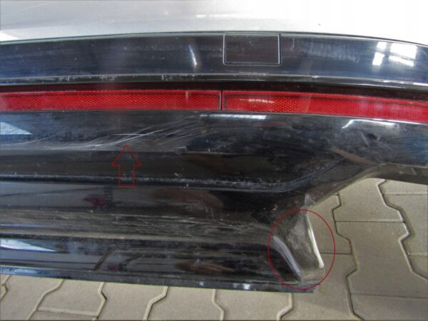 Bumper Volkswagen VW Touareg III R-Line RLINE 760 18-10967200640 Achterbumper KS3305
