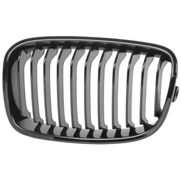 Grill Niergrill glanzend zwart enkele bar BMW 1 Serie F20 F21 (2011-2015) Grille