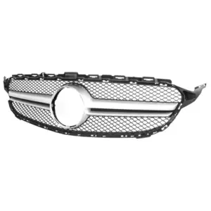 Grill Radiatorgrille Chroom AMG Look Mercedes C-Klasse W205 S205 C205 A205 Pre-Facelift (2014-2018) Grille