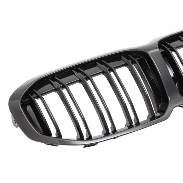 Grill Hoogglans Zwart Niergrill dubbele spijl BMW 1 Serie F40 (2019-) Grille
