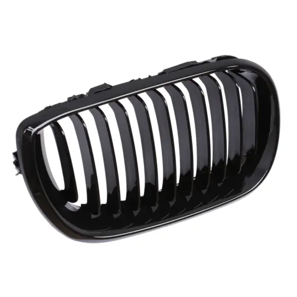 Grill Hoogglans Zwart Niergrill enkele spijl BMW 3 Serie E46 facelift (2001-2006) Grille