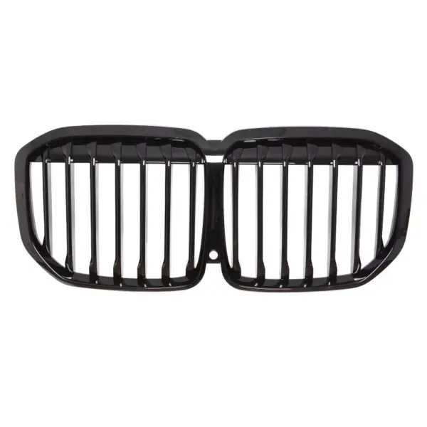 Grill Hoogglans Zwart Niergrille (enkele bar) BMW X7 G07 (2019-2023) Grille