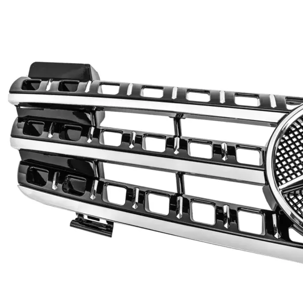 Grill Hoogglans Zwart Radiatorgrille Chroom Mercedes M-Klasse W164 pre-facelift (2005–2008) Grille