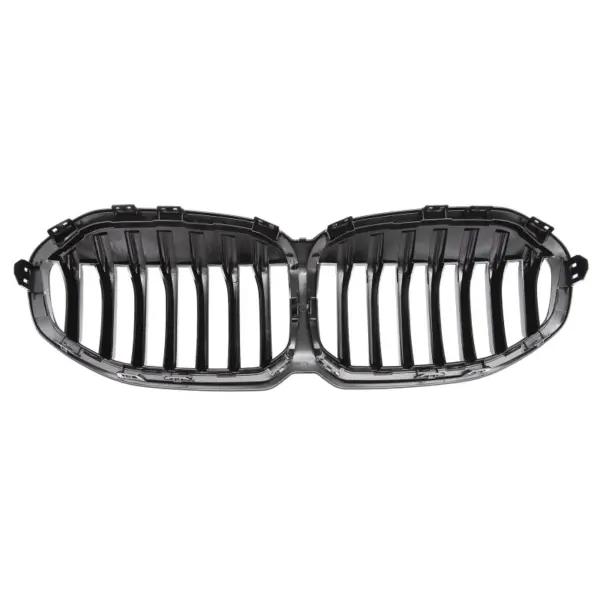 Grill Hoogglans Zwart Niergrill Enkele Bar BMW 1 Serie F40 (2019-) Grille