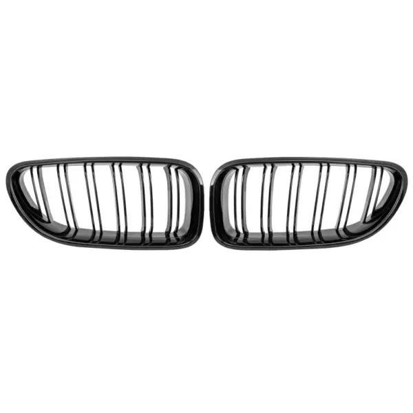 Grill Niergrill glanzend zwart dubbele brug BMW 6 Serie F06 F12 F13 (2011-2018) Grille