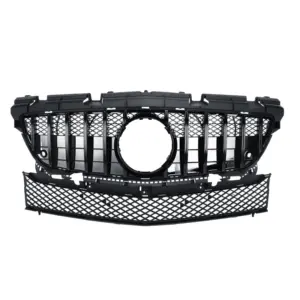 Grill Hoogglans Zwart Radiatorgrille GT Panamericana Mercedes SLK R172 pre-facelift (2011–2015) Grille