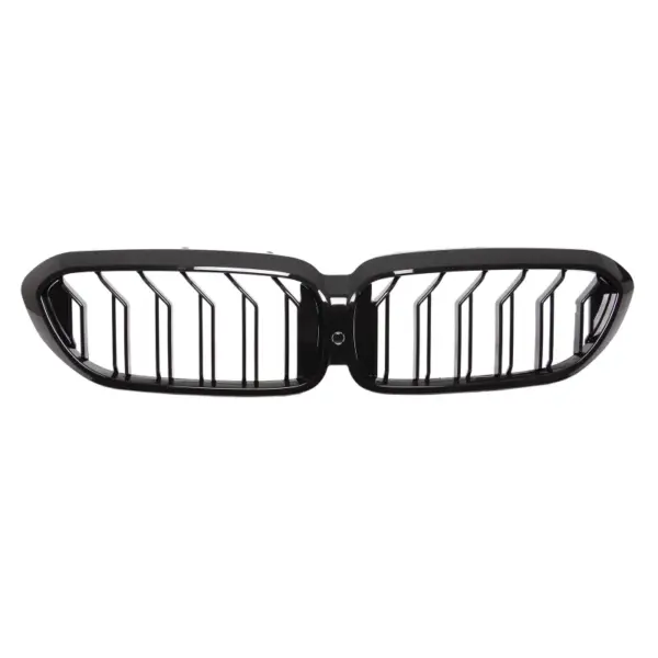 Grill Niergrill Glanzend Zwart Dubbele Brug BMW 5 Serie G30/G31 Pre-Facelift (2017-2020) Grille