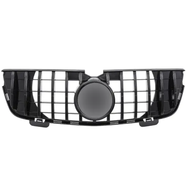 Grill Hoogglans Zwart GT Panamericana Radiatorgrille Mercedes GL X164 Pre-Facelift (2006-2009) Grille
