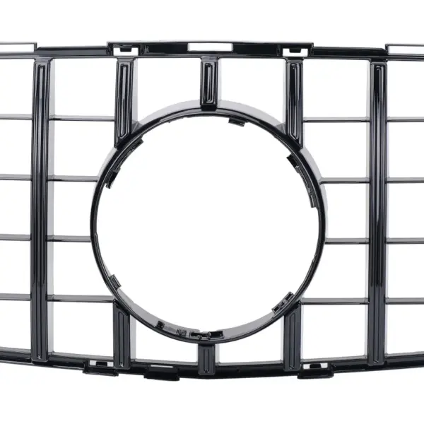 Grill Hoogglans Zwart Radiatorgrille  GT Panamericana Mercedes GLA X156 pre-facelift (2013–2016) Grille