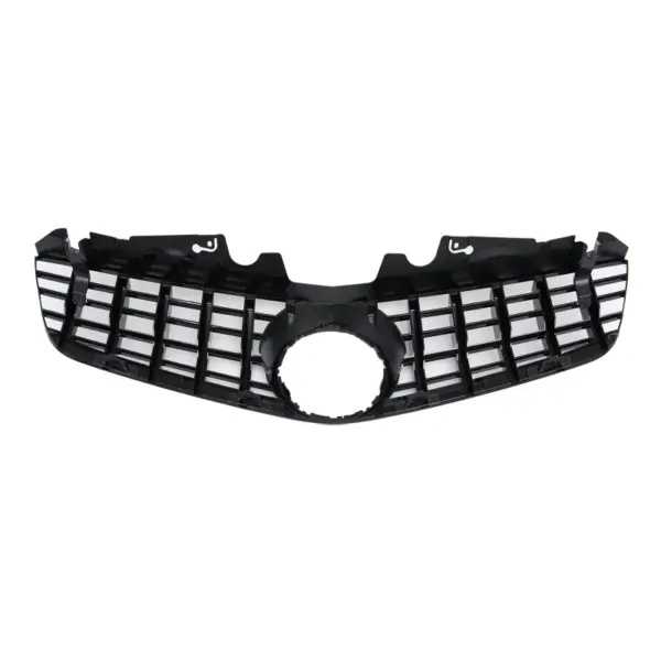 Grill Hoogglans Zwart GT Panamericana Radiatorgrille Mercedes SL R230 Tweede Facelift (2006-2008) Grille