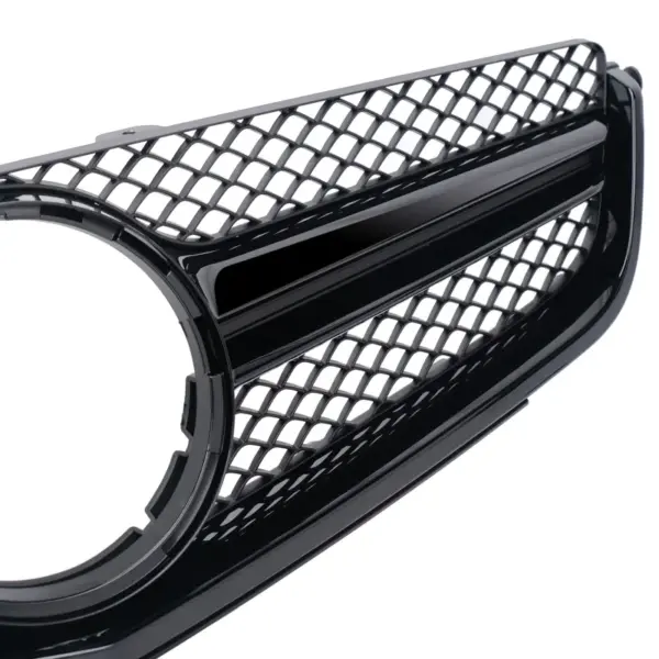 Grill Hoogglans Zwart Radiatorgrille AMG look Mercedes C-Klasse W204 C63 AMG Facelift (2011–2014) Grille