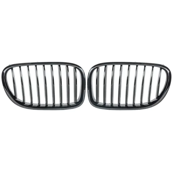 Grill Niergrill glanzend zwart enkele bar BMW 7 Serie F01 F02 F03 F04 facelift (2012-2015) Grille