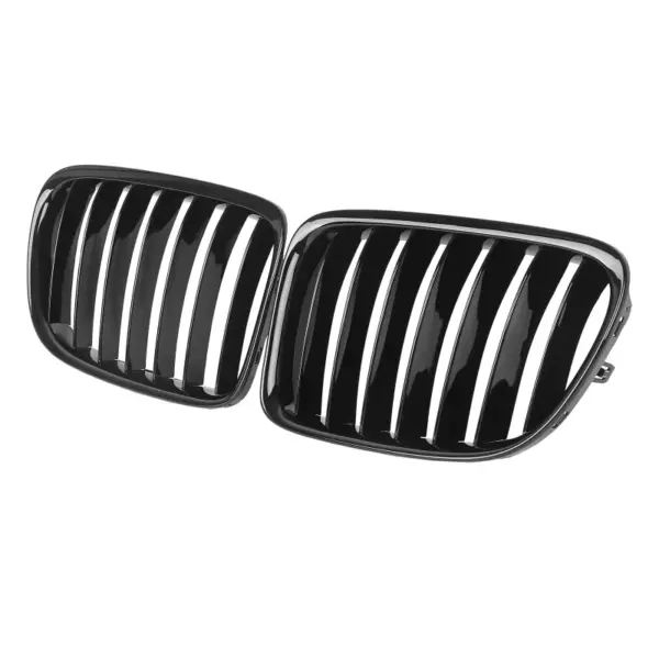 Grill Hoogglans Zwart Niergrill Enkele Spijl BMW X1 E84 (2009–2015) Grille