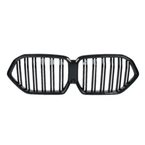 Grill Hoogglans Zwart Niergrill dubbele bar BMW X6 G06 (2019-) Grille