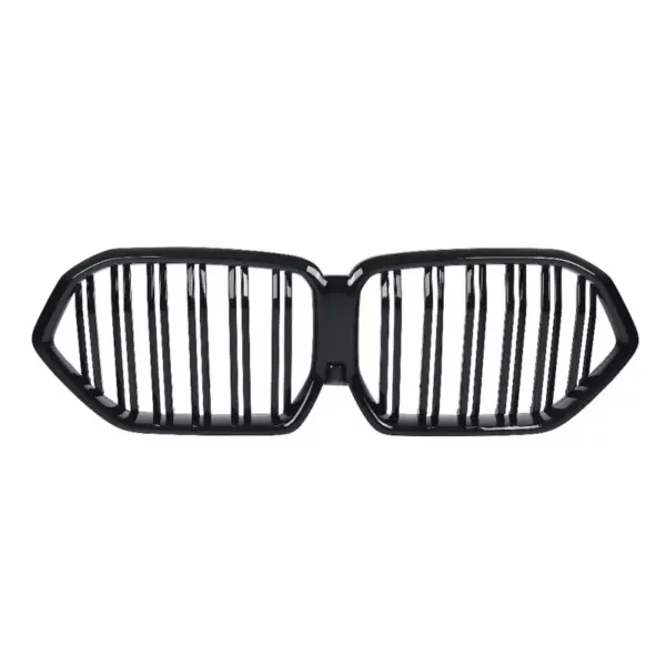 Grill Hoogglans Zwart Niergrill dubbele bar BMW X6 G06 (2019-) Grille