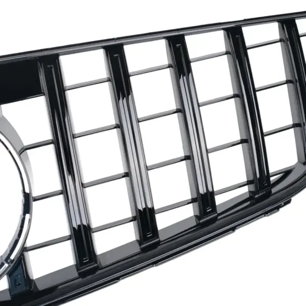 Grill Hoogglans Zwart Radiatorgrille GT Panamericana Mercedes C-Klasse W204 S204 C204 (2007-2014) Grille