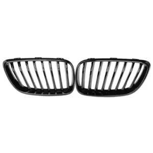 Grill Hoogglans Zwart Niergrill enkele bar BMW 2 Serie F22 F23 (2014-2017) Grille