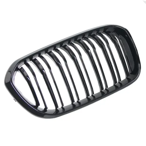 Grill Hoogglans Zwart Niergrill dubbele bar BMW 1 Serie F20 F21 (facelift 2015-2019) Grille