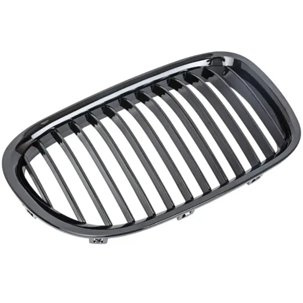 Grill Niergrill zwarte enkele bar geschikt BMW 7 Serie F01-F04 (2008-2012) Grille