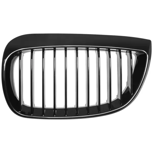 Grill Niergrill Glanzend Zwart Enkele Bar BMW 1 Serie E81/E87 Pre-Facelift (2004-2007) Grille