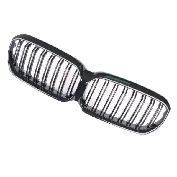 Grill Hoogglans Zwart Niergrill dubbele brug BMW 5 Serie G30 G31 Facelift (2020-) Grille