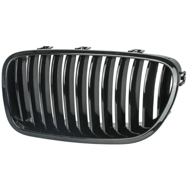 Grill Hoogglans Zwart Niergrill Enkele Bar BMW 5 Serie F10 F11 (2010-2016) Grille