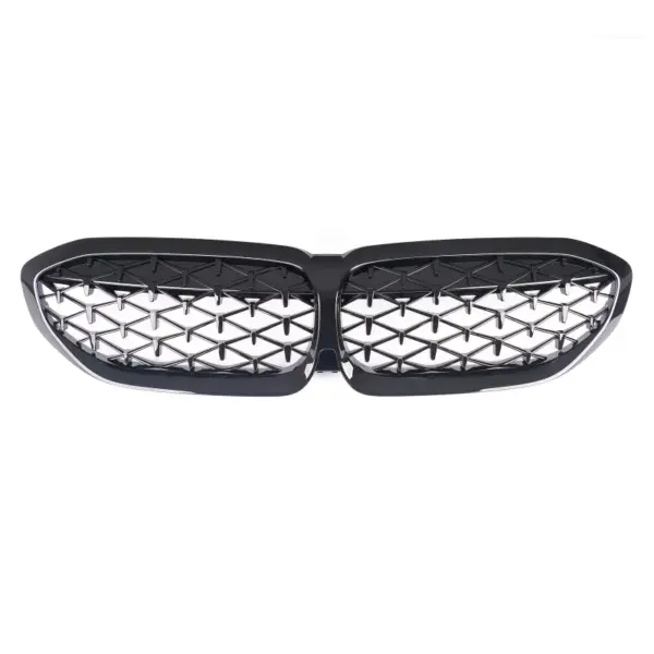 Grill Hoogglans Zwart Niergrill mesh design  BMW 3 Serie G20 G21 (2019-) Grille