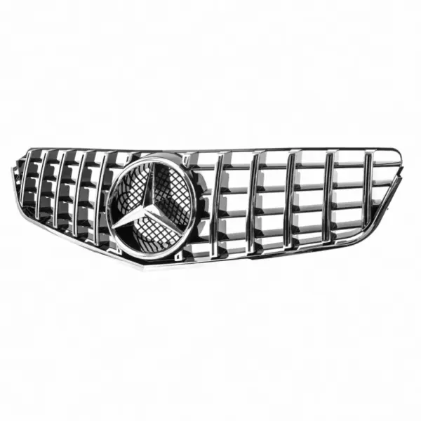 Grill Chroom GT Panamericana radiatorrooster Mercedes E-Klasse Coupé/Cabrio C207 A207 Pre-Facelift (2009-2013) Grille