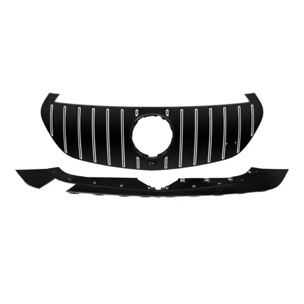 GT Panamericana Grille Mercedes EQC N293/W293 met AMG -pakket 2019–2023 Gril GT CHROME BLACK
