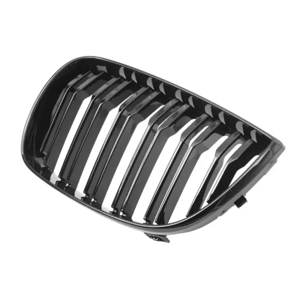 Grill Niergrill Glanzend Zwart Dubbele Brug BMW 1 Serie E81/E87 Pre-Facelift (2004-2007) Grille