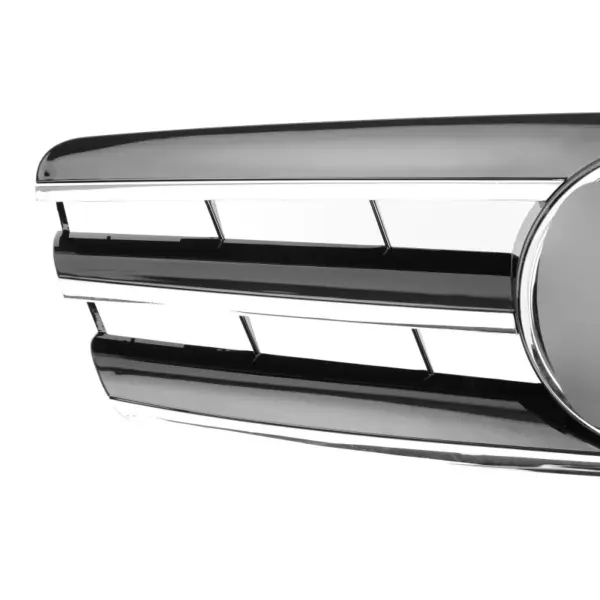 Grill Radiatorgrille glanzend zwart chroom AMG look Mercedes C-Klasse W203 S203 (2000–2007) Grille