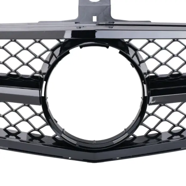 Grill Hoogglans Zwart Radiatorgrille AMG-look Mercedes C-Klasse W204 S204 C204 (2007-2014) Grille