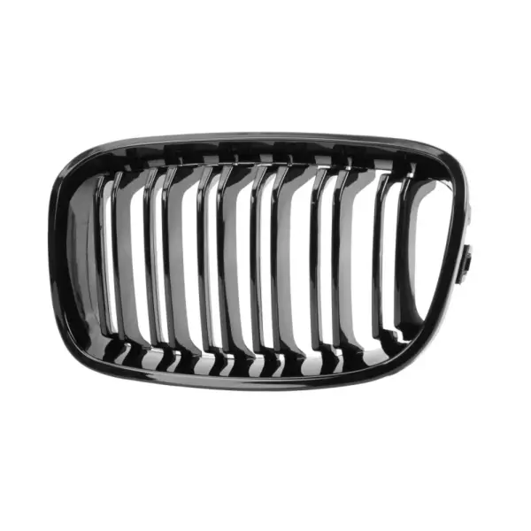 Grill Hoogglans Zwart Niergrill dubbele brug BMW 1 Serie F20 F21 (prefacelift 2011-2015) Grille